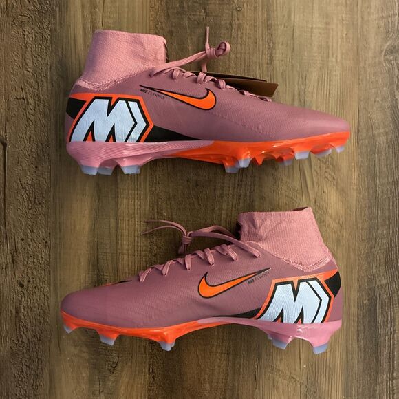 Nike Mercurial Superfly 10 Pro FG Soccer Cleats Men Size 9.5 Pink HF9433-600